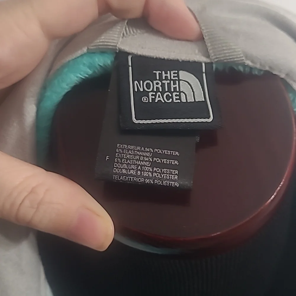 North Face Large Turquoise Fleece jacket - Picture 5 of 8